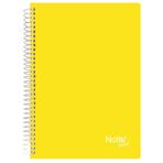 Notte 60-366 Spiralli Plastik Kapak A4 Trend 120 Yaprak Çizgili Defter