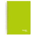 Notte 60-367 Spiralli Plastik Kapak A4 Trend 160 Yaprak Çizgili Defter