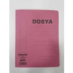 Notton NT-6051 Tam Kapak Pembe Karton 50 Adet Telli Dosya