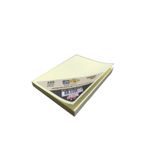 NotYaz Soft Sarı Renk Yapışkanlı Bloknot 75 * 100 Mm Ebat 100 Yaprak 5'li Set