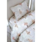 Nou Balerin Periler Organik Çarşaflı Park Yatak Nevresim Seti (80X120 - 35X45 - 60X120) -Fairy Garden
