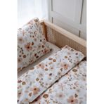 Nou Çiçek Bahçesi Organik Tek Kişilik Nevresim Takımı (160X220) - Floral Joys - 160 x 220 cm - Renkli