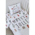 Nou Holly Jolly Yeni Yıl Park Yatak Nevresim Takımı (80X120)