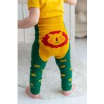 Nou Nou Aslan Desenli Erkek Bebek Triko Tayt Pantolon