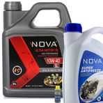 NOVA 10W-40 5 lt Motor Yağı + 3 lt Antifriz