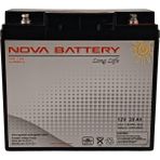Nova 12V 20AH Solar Jel Akü (Yeni Üretim)