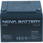 Nova 12V 28AH Agm Kuru Tip Akü (Yeni Üretim)