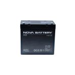 Nova 12V 55AH Agm Kuru Tip Akü (Yeni Üretim)