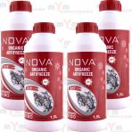 Nova -25 Derece Organik Kırmızı G12 Antifriz 1.5litre X4