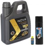 NOVA 5W-30 SN Tam Sentetik 4 lt Motor Yağı + 500 ml Balata Temizleme Spreyi