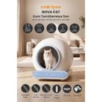 Nova Cat Akıllı Otomatik Kedi Tuvaleti (Türkiye Garantili) - Mavi