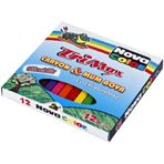 Nova Color 12 Renk Kısa Boy Crayon Mum Boya