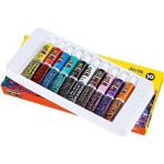 Nova Color Akrilik Boya 10 Renk Tüp Standart Kalite ile Sanatçılar İçin İdeal Seçim