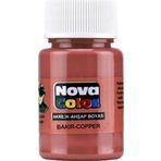 Nova Color Akrilik Boya 30 cc Bakır 4 Adet