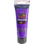 Nova Color Akrilik Mor Tüp Boya 75 gr.