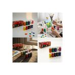 Nova Color Guaj Boya 10 Renk Karışık, 30 ml Şişe, Tehlikesiz Formül
