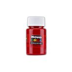 Nova Color Kumaş boyası, canlı renkler, solmaz, tişört, çanta, tekstil boyası-Kırmızı Renk 30ml-1 Adet