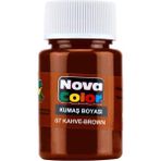 Nova Color Kumaş Boyası Kahverengi 30 cc NC-165