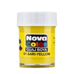 Nova Color NC-103 Sarı Şişe Guaj Boya