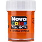 Nova Color NC-110 Turuncu Şişe Guaj Boya