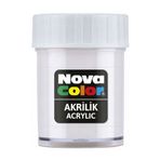 Nova Color NC-173 Beyaz Şişe Akrilik Boya