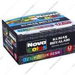 Nova Color NC-192 30 ml x12 Renk Paket Kumaş Boyası