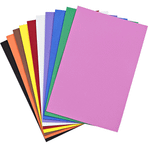 Nova Color Nc-270 Eva 20x30 cm Yapışkanlı 10'lu Karışık Renk Fon Kartonu