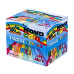 Nova Color NC-4113 100 Adet Karışık Renkli Tozsuz Tebeşir