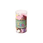 Nova Color NC-451 Şekilli Eva Simli Yapışkanlı 35 Gr Fon Kartonu