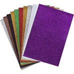 Nova Color NC-585 10'lu Sarı 50x70 cm Yapışkanlı Simli Eva