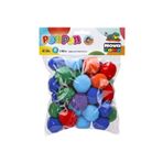 Nova Color NC-882 30 mm Karışık Renk 50'li Ponpon