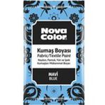 Nova Color NC-902 12 gr Mavi Toz Kumaş Boyası