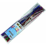 Nova Color Şönil Tüylü Tel Metalik 25'li 30 cm