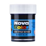 Nova Color Su Bazlı Cam Boyası 12'li Mavi NC-151