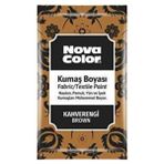 Nova Color Toz Kumaş Boyası Kahverengi - 2 Adet
