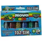 Nova Color Toz Sim 7 Gr. 6'lı NC304