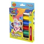 Nova Color Yüz Boyası 6'lı Yeşil Siyah Beyaz Mavi Kırmızı Sarı 16 Gr Her Yaş İçin