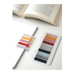 Nova Crafts İşaretleme Post-it Koyu Renkler / Postit / Cetvelli Yapışkanlı Yer Imleci