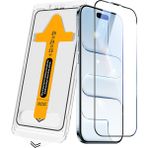 Nova Global iPhone 17 Pro Nvg 2.5d Oliv Hd Temperli Cam Ekran Koruyucu + Kolay Uygulama Aparatı - Şeffaf