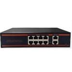 Nova Hıf0820fbl-C 8 Port Poe+ 10-100 Mbps 2 Port 10-100 Mbps Uplink Switch