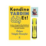 Nova Kitap Kendine Yardım Et! - Özlem Tokgöz Özsoylar - Sarı Fosforlu Kalem - Not Defter Seti