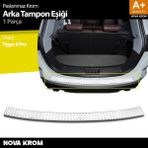 Nova Krom Chery Tiggo 8 Pro Krom Arka Tampon Eşiği 2022 Üzeri