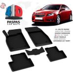 Nova Krom Chevrolet Cruze 4d Havuzlu Paspas 2009-2019 - Siyah