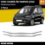 Nova Krom Ford Courier Krom Ön Tampon Çıtası 2 Prç. 2018-2022