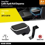 Nova Krom Hyundai I20 Kol Dayama Kolçak Abs Vidalı Siyah 2014-2020
