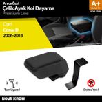Nova Krom Opel Corsa D Kol Dayama Kolçak Çelik Ayaklı Abs Siyah 2006-2013