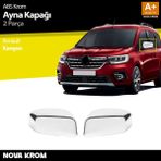 Nova Krom Renault Kangoo 3 Abs Krom Ayna Kapağı 2 Prç 2021 Üzeri