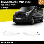 Nova Krom Renault Trafic Krom Ayna Çıtası 2 Prç. 2014-2020
