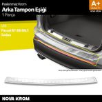 Nova Krom Vw Passat B7 B8 B8,5 Sedan Krom Arka Tampon Eşiği 2010-2015