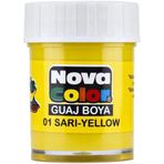 Nova NC-103 Sarı Şişe Guaj Boya